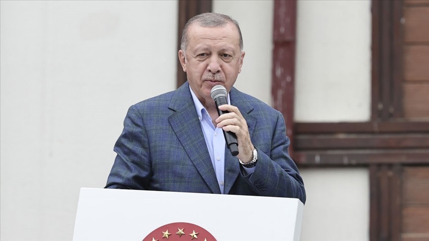 Erdoğan: Rize genelinde toplam 550 konut inşa edeceğiz