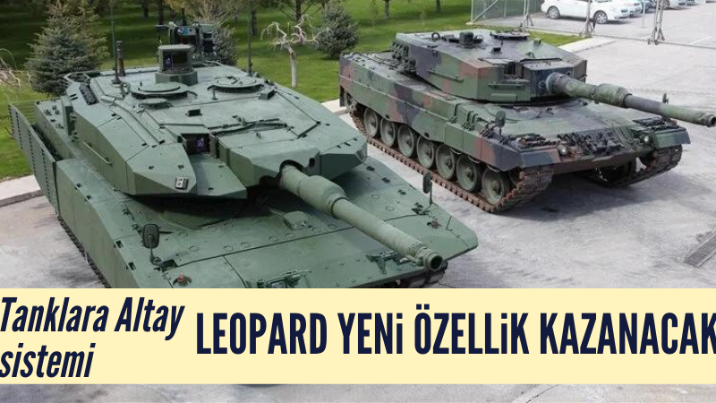ASELSAN, tank görev sistemleri Leopard 2A4 tanklarına entegre edilecek