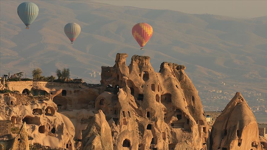 Kapadokya, bayram tatilinde 73 bin 605 kişiyi ağırladı