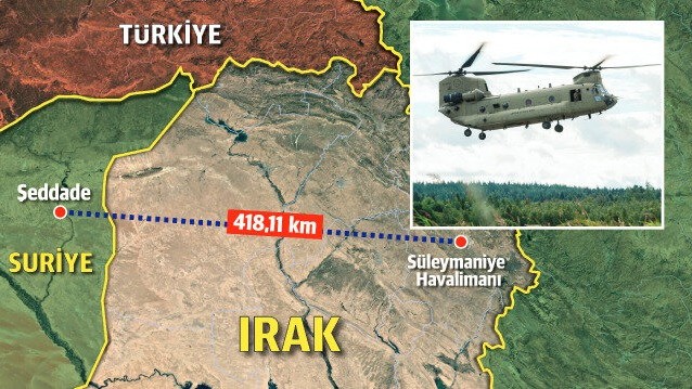 ABD, Kandil'e helikopterle PKK'lı taşıdı