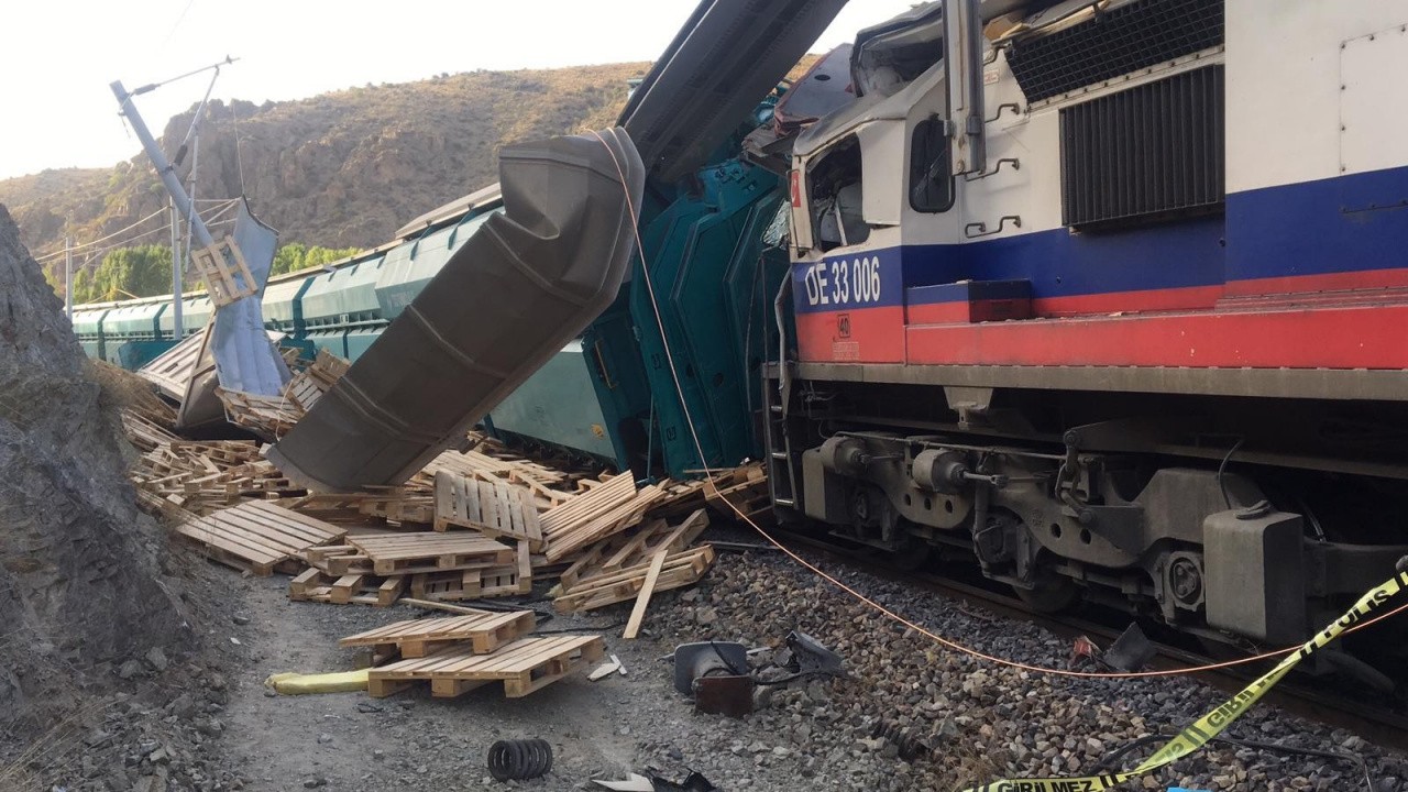 Yozgat'ta tren kazası!