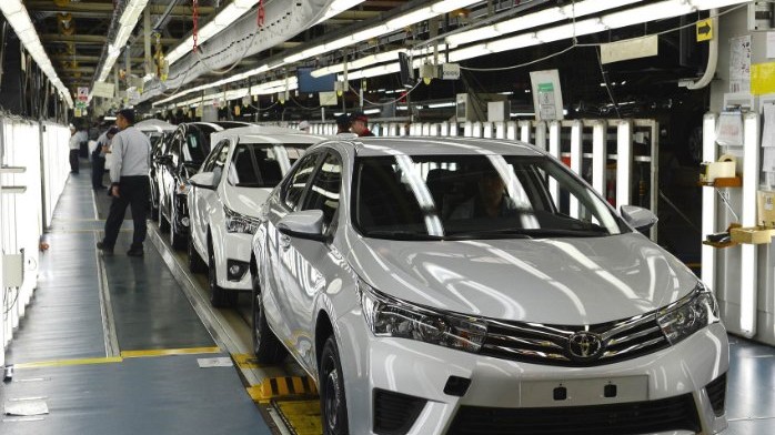 Toyota üretim bantlarını geçici durdurdu