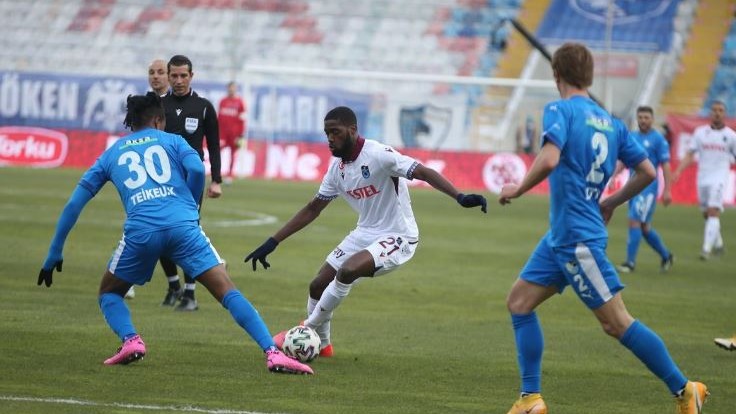 Trabzonspor, Erzurum'dan 1 puanla döndü