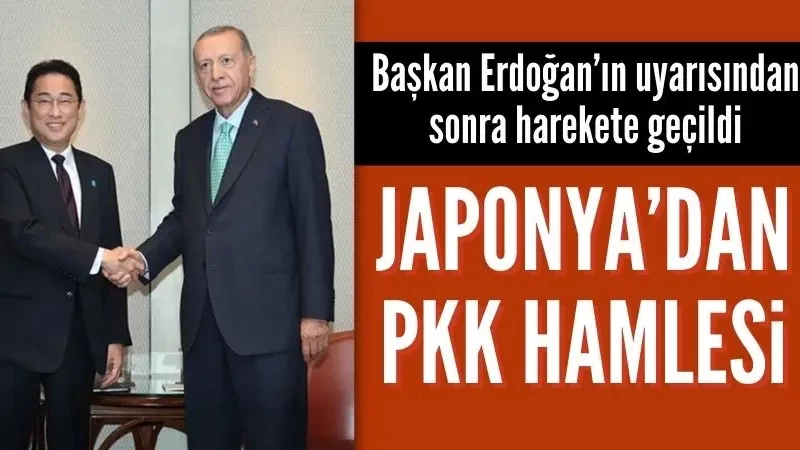Japonya hatasından döndü: PKK terör listesinde!