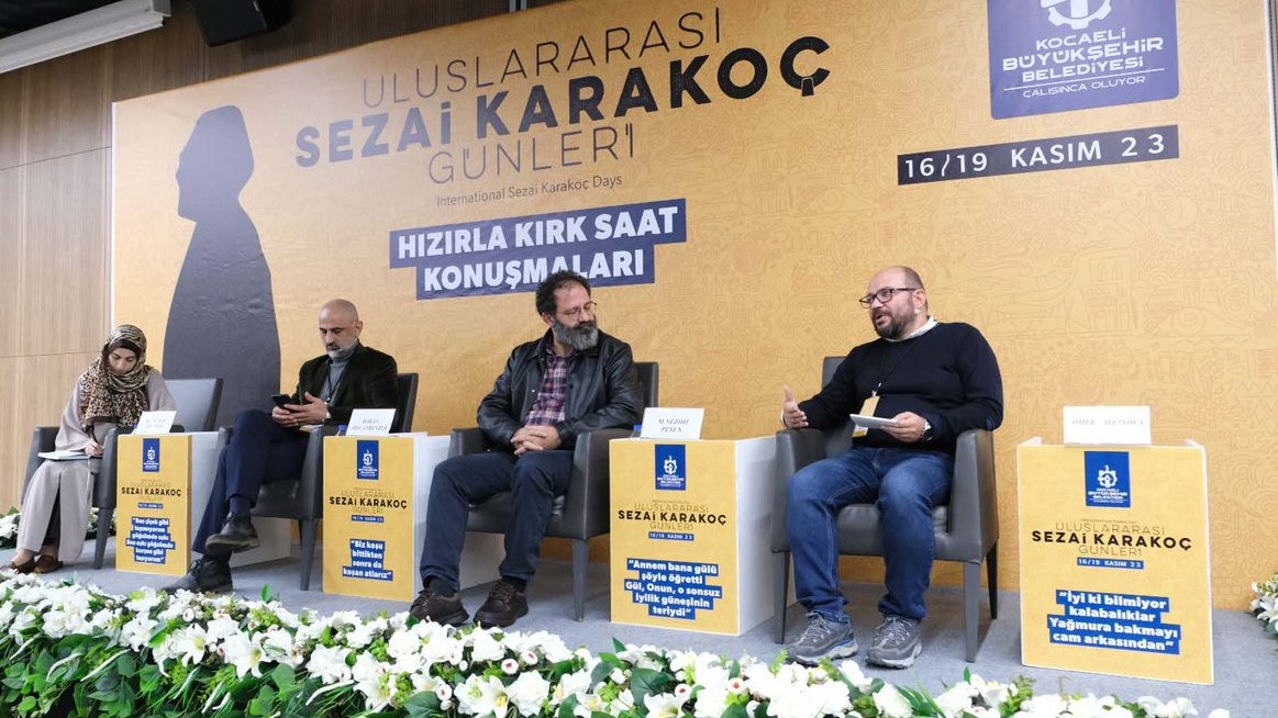 Yazar şair ve sanatçılar üstat Sezai Karakoç'u Kocaeli'de anıyor