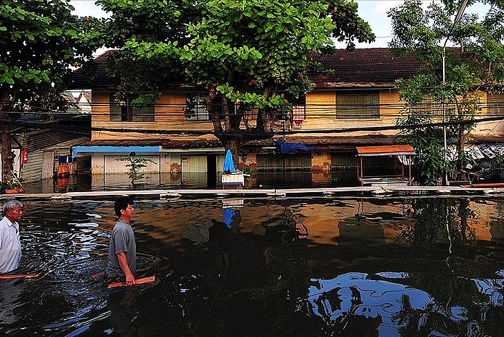 ​Tayland'da şiddetli yağışlar sele neden oldu