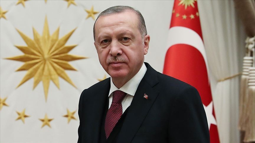 Cumhurbaşkanı Erdoğan, Neçirvan Barzani ve Mesrur Barzani ile görüştü