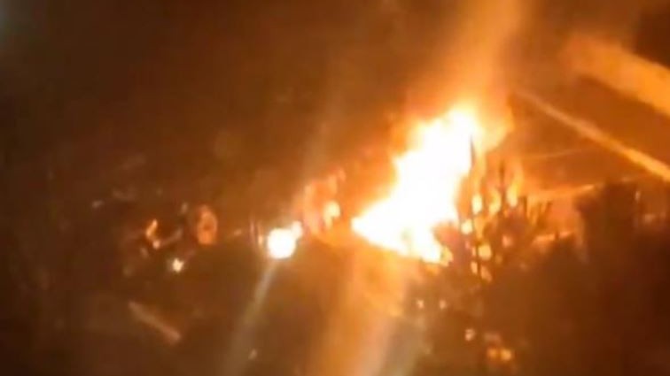 Donetsk'te şiddetli patlama