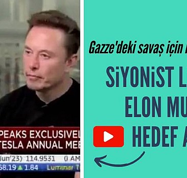 Siyonist lobiler Elon Musk'ı hedefe koydu