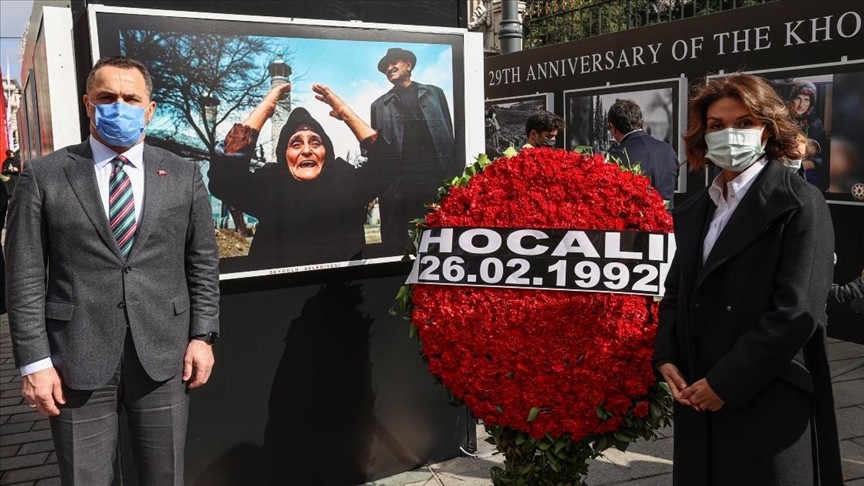 '29. Yılında Hocalı Soykırımı Fotoğraf Sergisi' açıldı