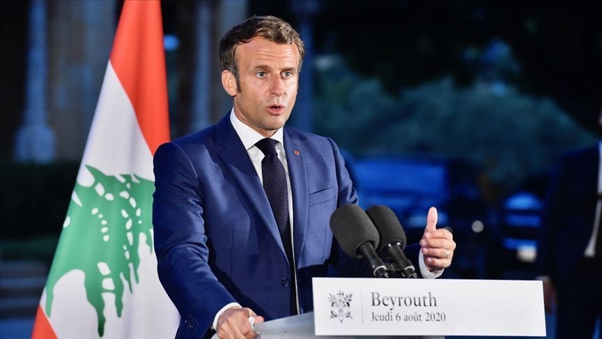 Macron, Ürdün hava sahasında İran'a ait dronları vurduklarını belirtti