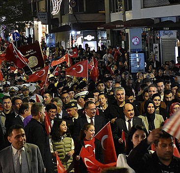 Samsun'da Gençlik Festivali Yürüyüşü yapıldı