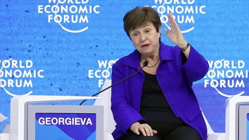 IMF Başkanı Georgieva, küresel ekonominin zayıf büyümeyle karşı karşıya olduğu konusunda uyardı