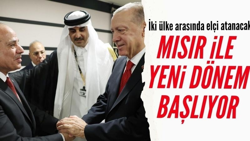 Sisi'den Başkan Erdoğan'a tebrik telefonu