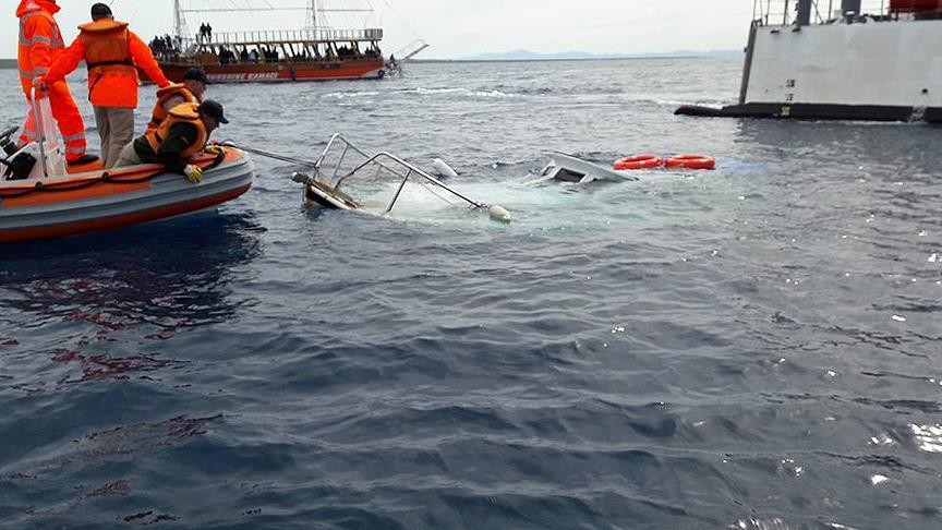 Bartın'da alabora olan teknedeki 6 kişi kurtarıldı