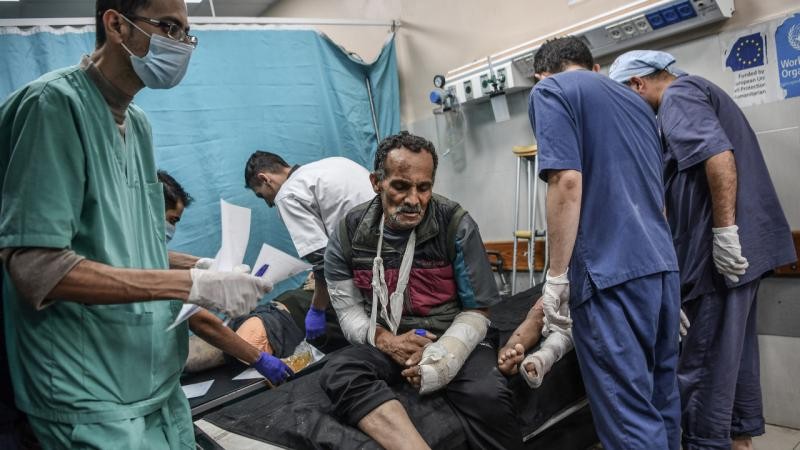 Sahra hastanesi için teknik heyet Gazze'ye ulaştı