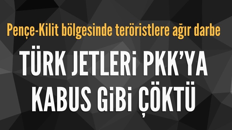 Pençe-Kilit operasyonu kapsamında 6 PKK'lı terörist öldürüldü