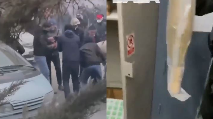 Kazakistan'da korkutan görüntüler! Sokakta silahlandılar