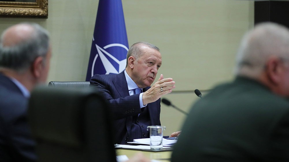 Erdoğan NATO Olağanüstü Zirvesi'ne katıldı