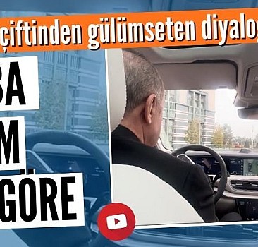 Erdoğan çiftinden Togg'da samimi diyalog
