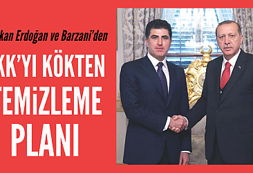 Erdoğan ve Barzani'den PKK'ya karşı ortak mesajı