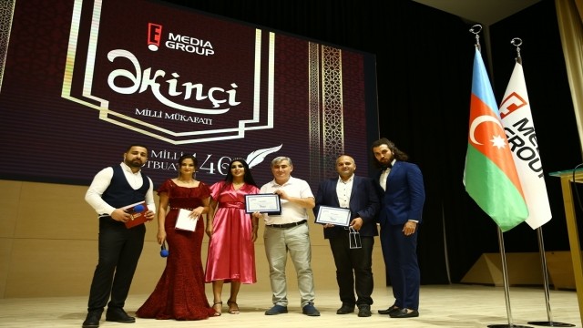 Azerbaycan'dan AA'ya "Ekinci" ödülü