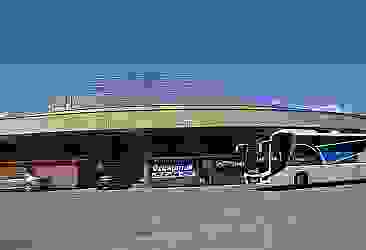 Depremde zarar gören Antakya Otobüs Terminali onarıldı