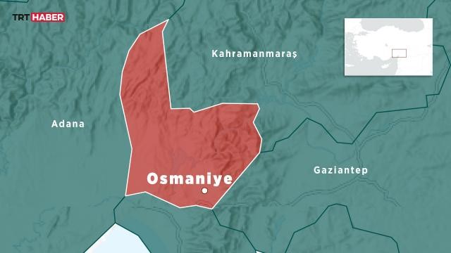 Osmaniye'de 3,9 büyüklüğünde deprem