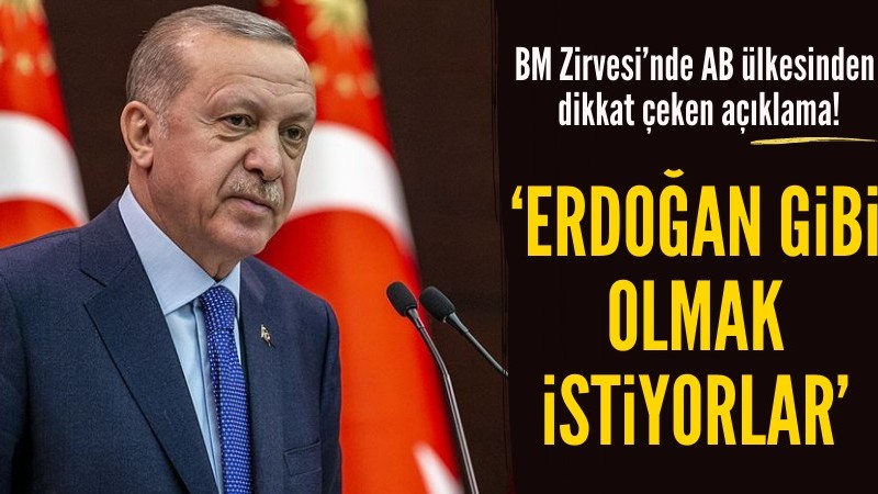 AB ülkesinden itiraf: Erdoğan gibi olmak istiyorlar!