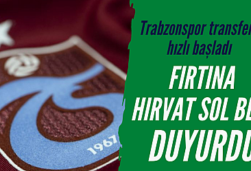 Trabzonspor'a Hırvat sol bek