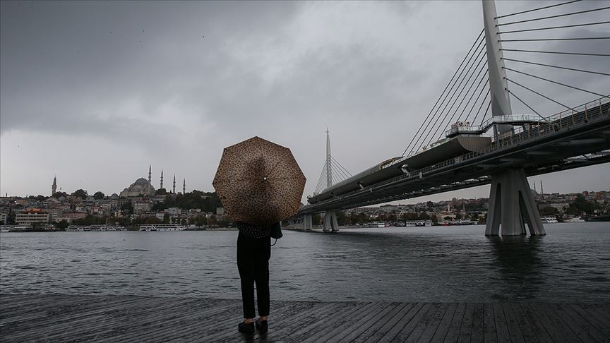İstanbul'un kuzey kesimlerinde yağış bekleniyor