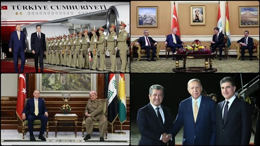 Başkan Erdoğan Irak'tan ayrıldı