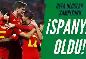 UEFA Uluslar Ligi Finali'nde şampiyon İspanya