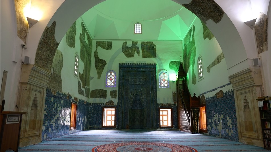 Türk sanatının ince estetiği bu camide