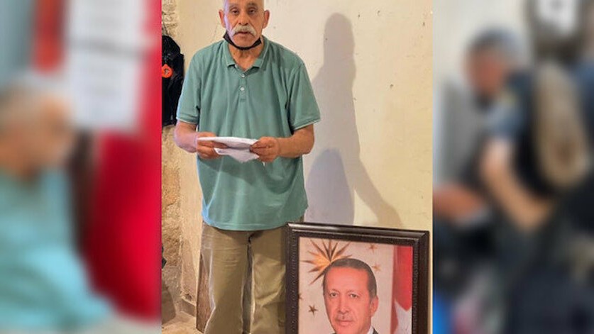 Cumhurbaşkanı Erdoğan'ın fotoğrafına bile tahammülleri yok