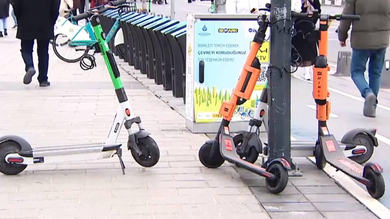 İstanbul'da scooter denetimi yapıldı