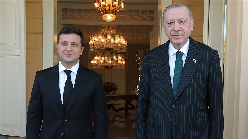 Erdoğan ve Zelenskiy görüşmesi bitti
