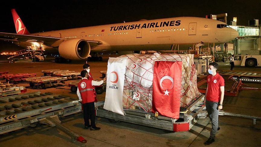 Türkiye'den Pakistan'a yardım