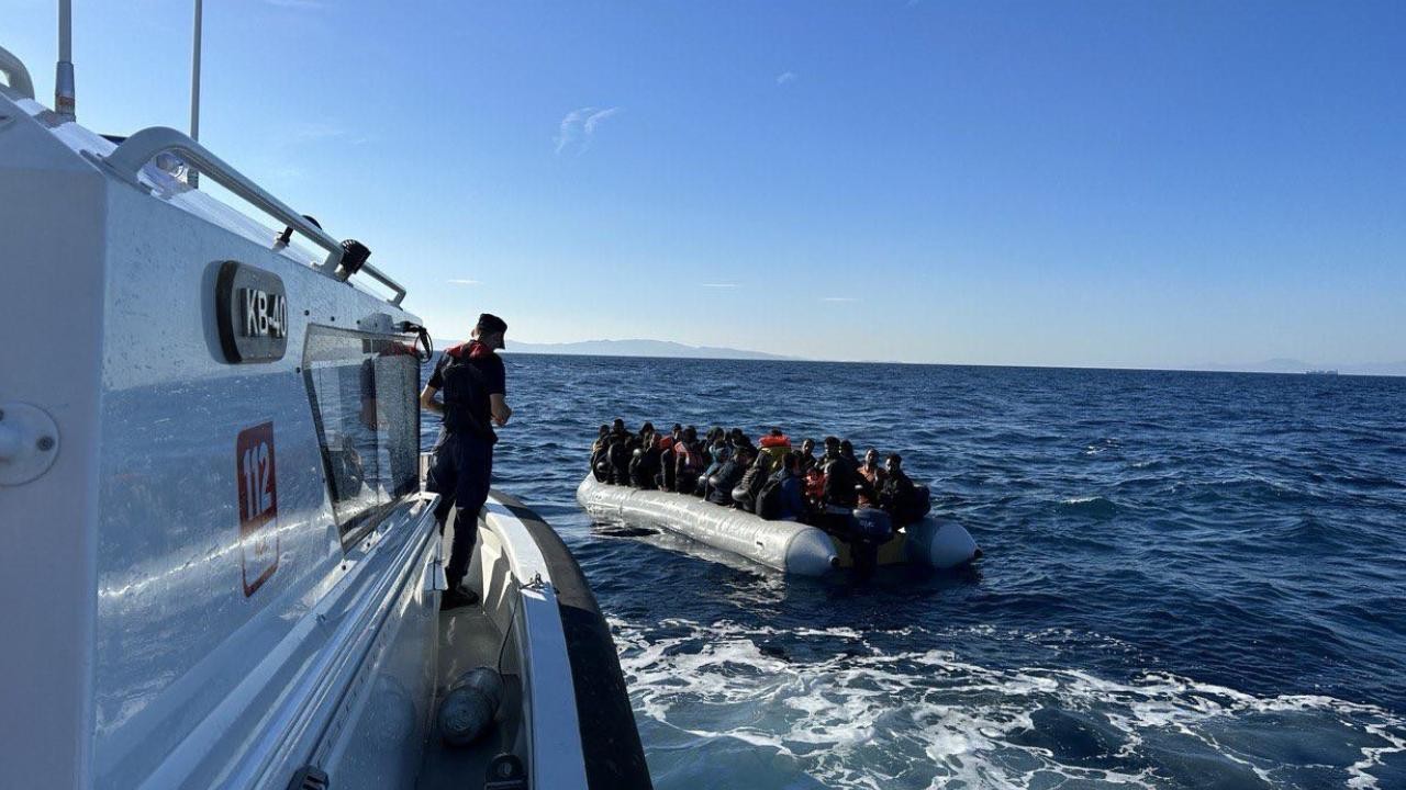 İzmir'de 154 düzensiz göçmen yakalandı