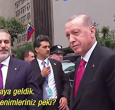 Muhabir ile Erdoğan arasında gülümseten diyalog: Naber kız?