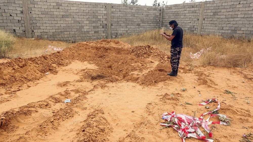 Libya'da iki toplu mezar bulundu