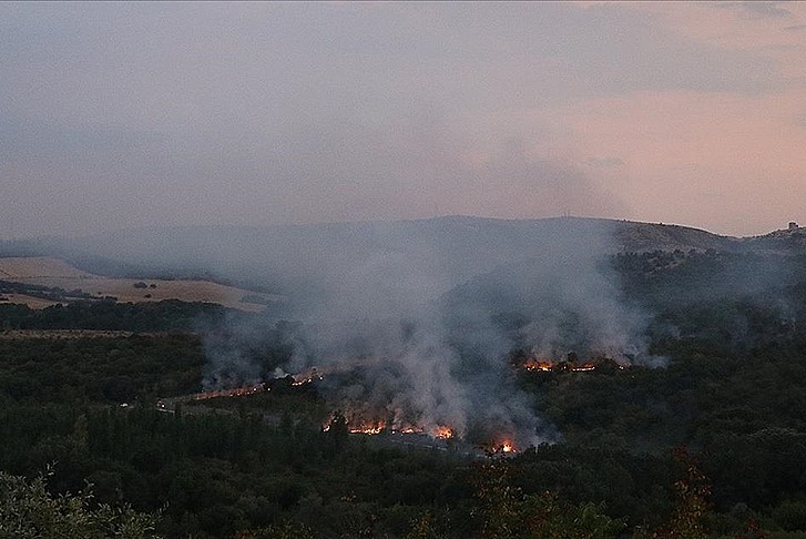 Bulgaristan'daki yangın patlayıcı imha ederken çıktı