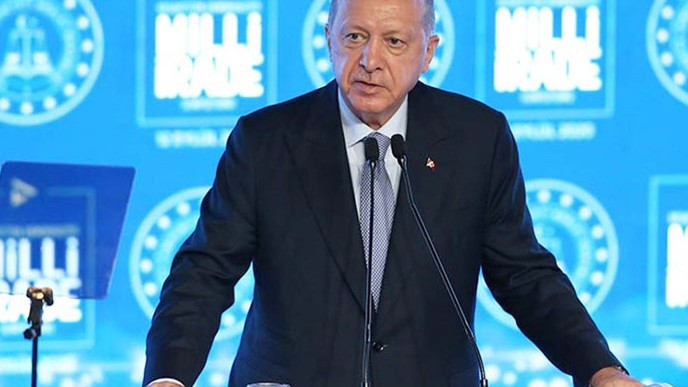 Erdoğan'dan Macron'a tarihi ders