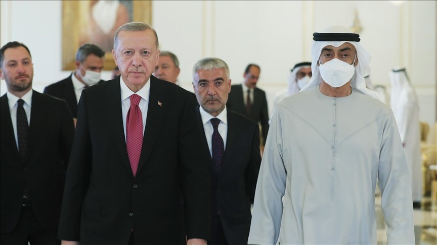 Erdoğan'dan BAE'ye taziye ziyareti gerçekleşti