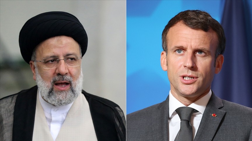 Reisi ile Macron, ikili ilişkiler ve nükleer müzakereleri istişare etti
