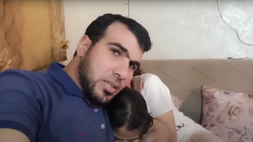 İsrail saldırısında kızlarını sakinleştirmeye çalışan baba katledildi