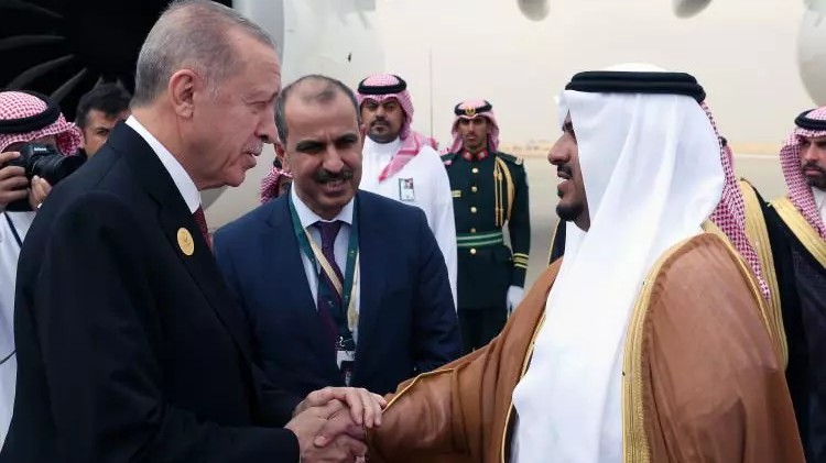 Cumhurbaşkanı Erdoğan Riyad'da