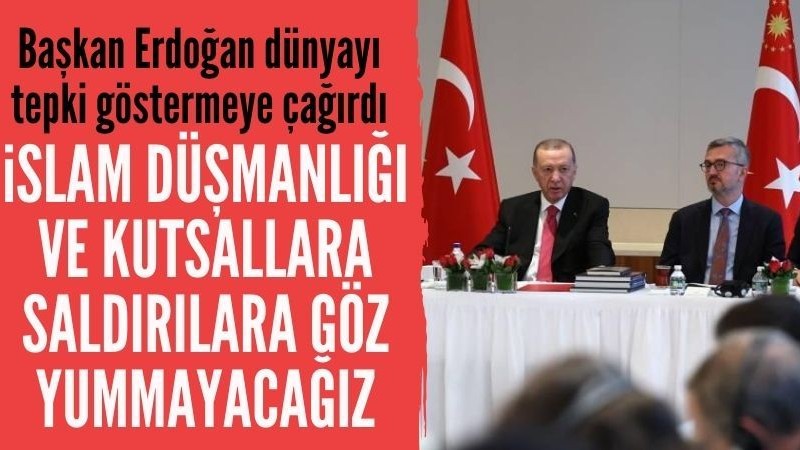 Başkan Erdoğan düşünce kuruluşu temsilcileriyle buluştu
