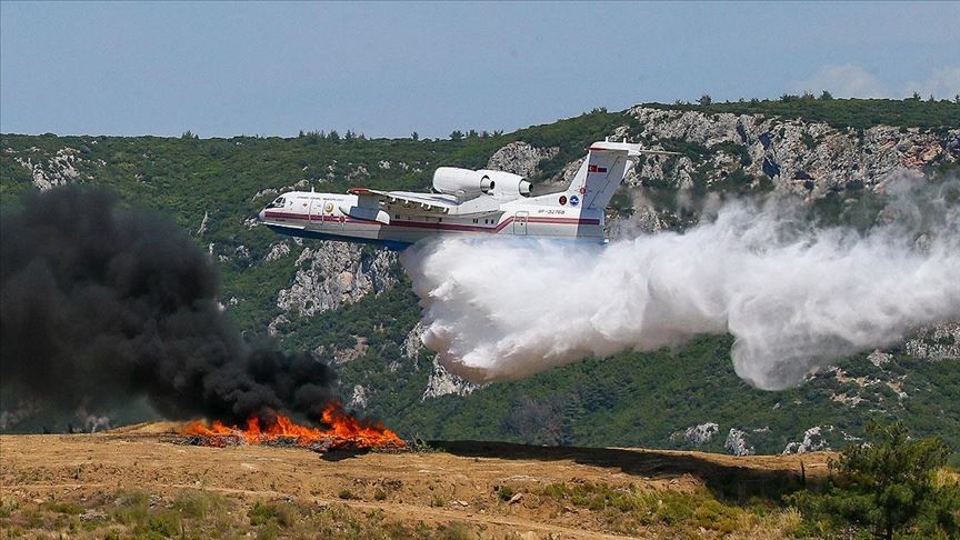 Ukrayna Türkiye'ye yangın söndürme uçağı gönderiyor