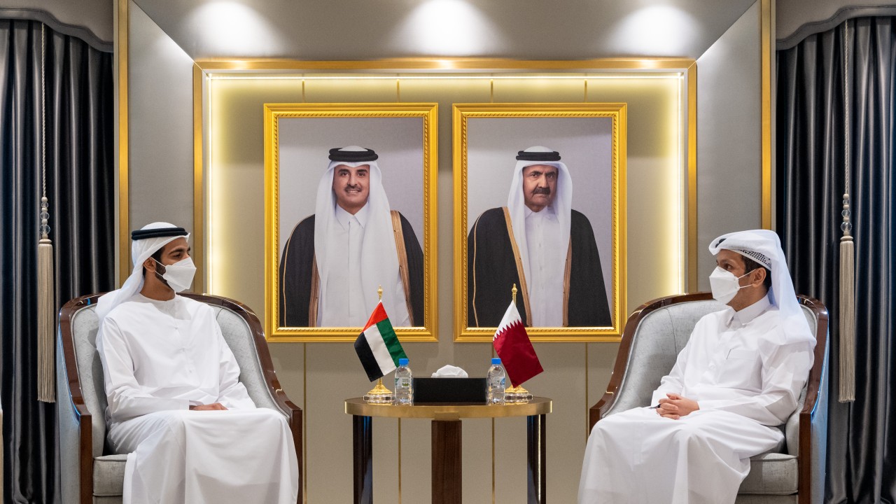 Katar ve BAE'li Bakanlar Doha'da görüştü